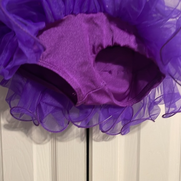 Art Stone purple ballet tutu dress dance costume size kids small - Picture 5 of 11